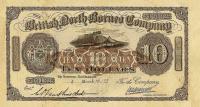 p5b from British North Borneo: 10 Dollars from 1920